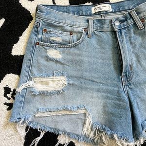abercrombie and fitch boyfriend shorts